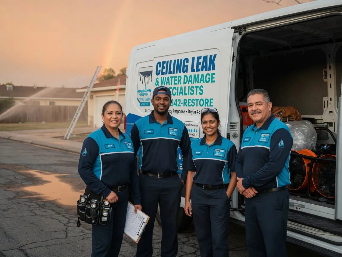Ceiling Leak Cleanup company in Paterson, WA